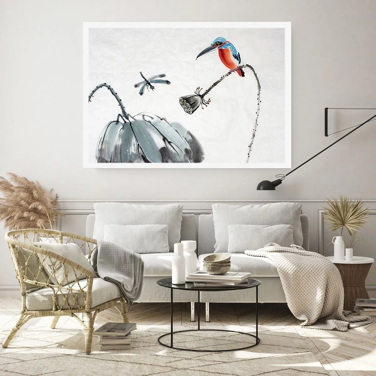 Plakat - Engenes liv - 50x40 cm
