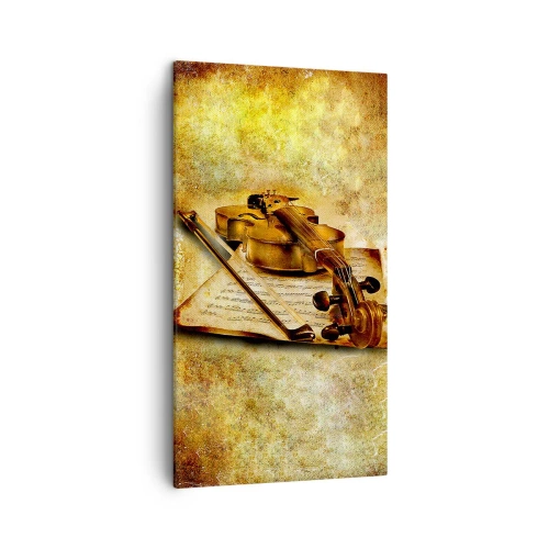 Lærredstryk - Billede på lærred - Virtuos søges omgående - 45x80 cm