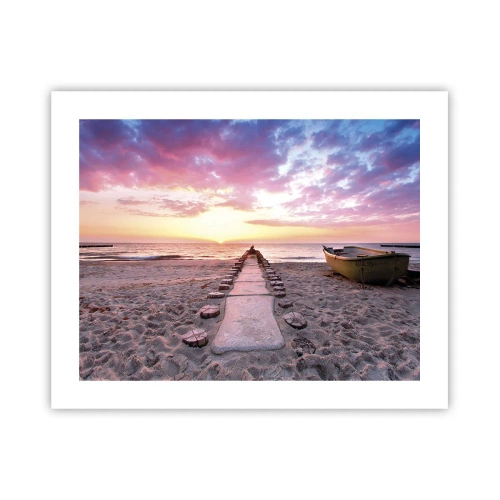 Plakat - Et øjeblik med en dybtgående oplevelse - 50x40 cm