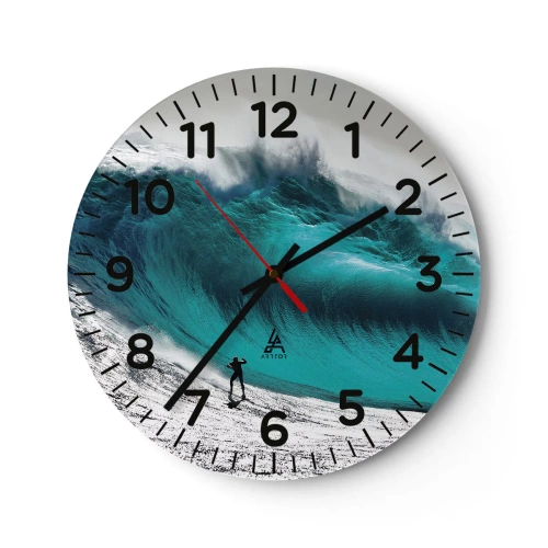 Vægur, Uret - Udfordring accepteret - 30x30 cm