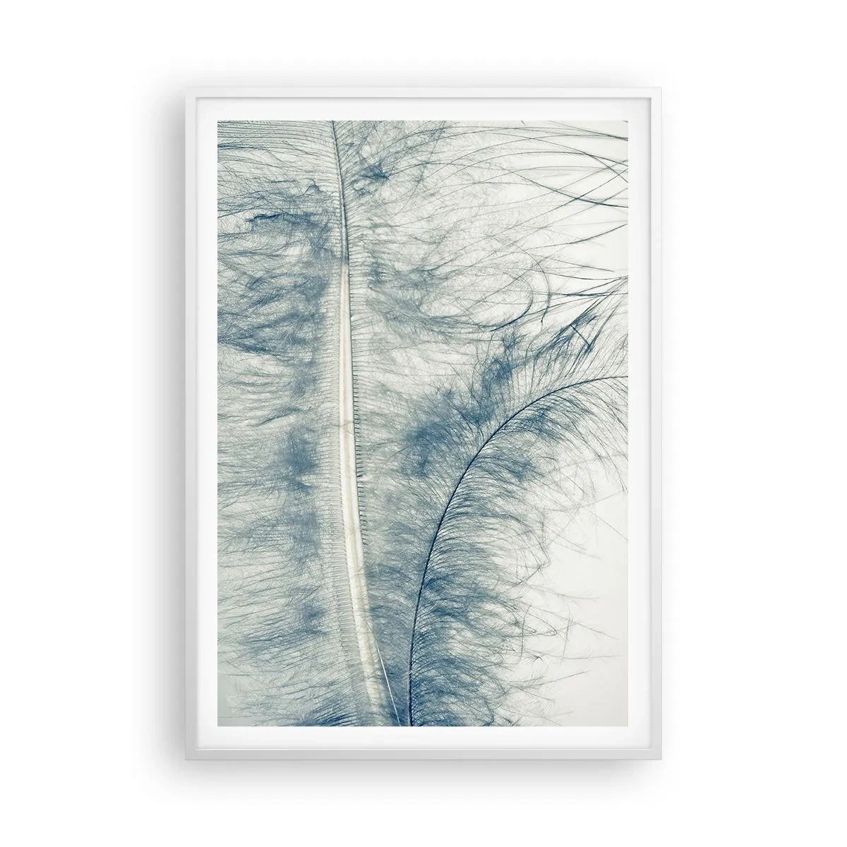 Plakat i hvid ramme - Naturens hvisken - 70x100 cm