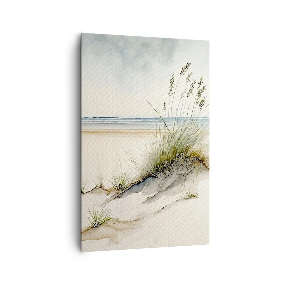 Lærredstryk - Billede på lærred - Forkælet af vinden - 80x120 cm