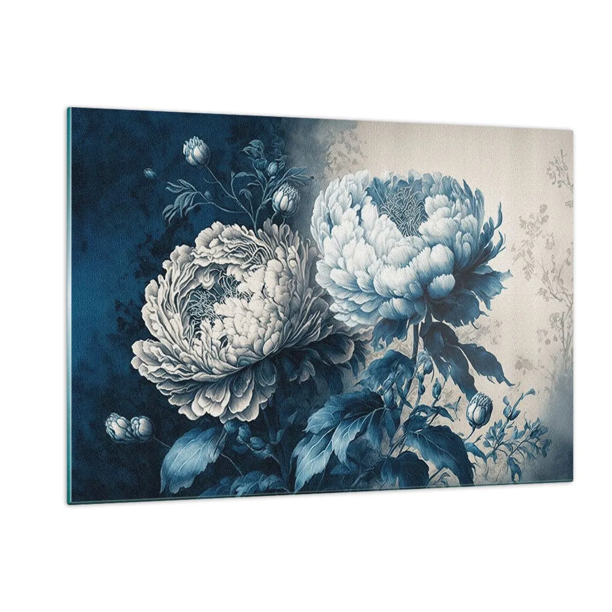 Billede på glas - Et godt matchet par - 120x80 cm