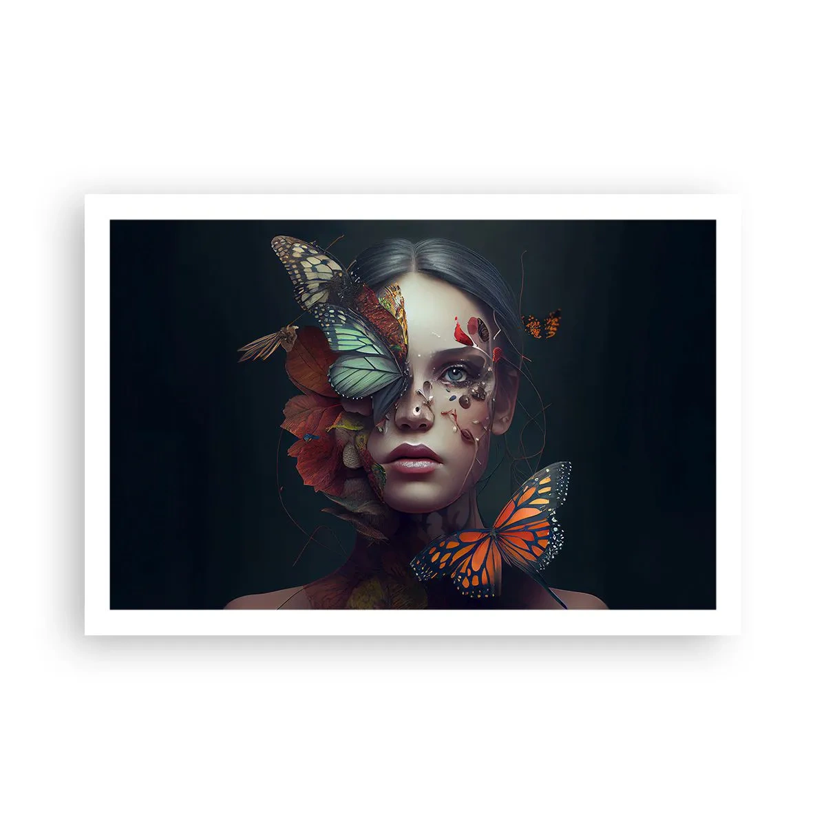 Plakat - En vidunderlig metamorfose - 91x61 cm
