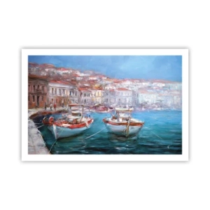 Plakat - Italiensk bugt - 91x61 cm