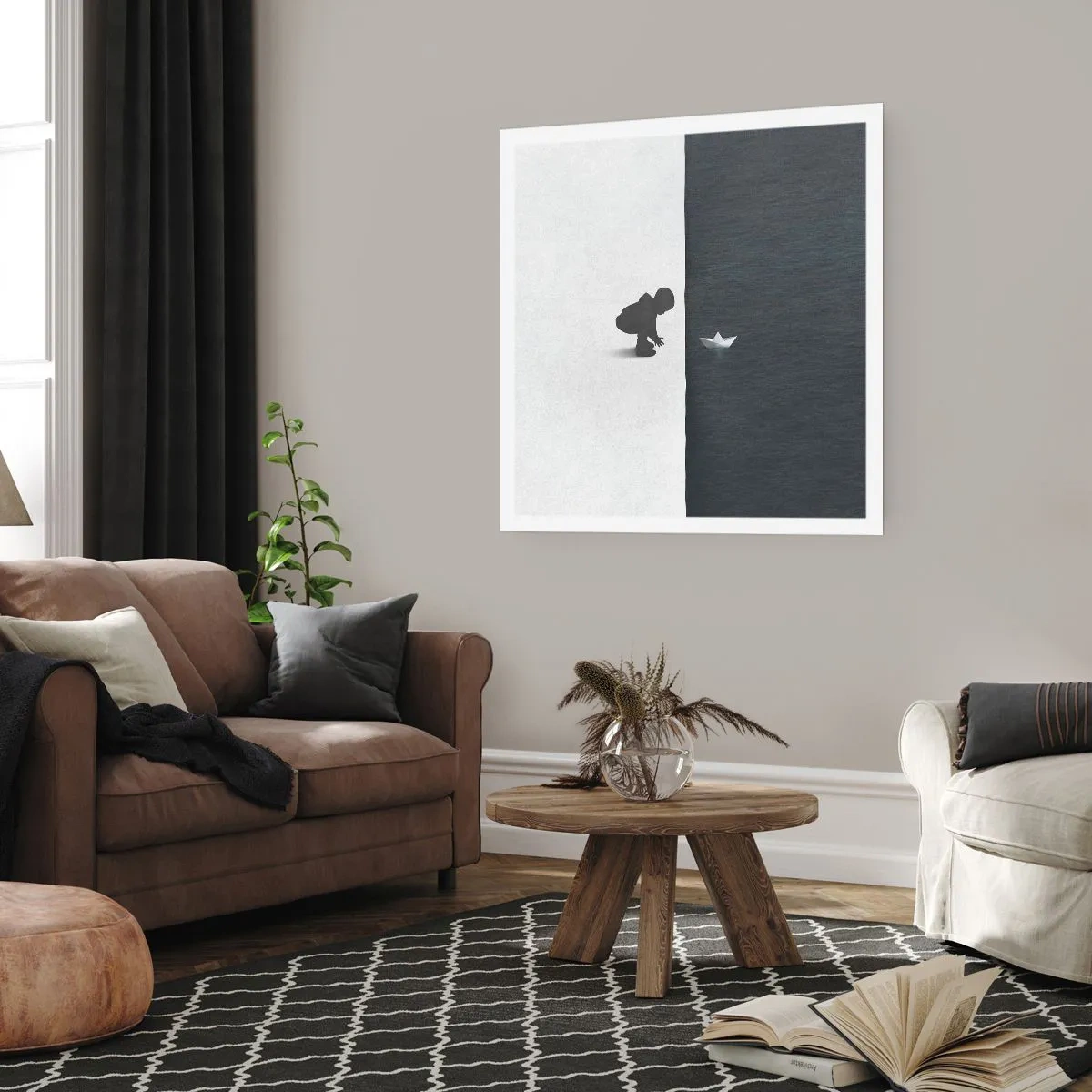 Plakat - Stor ekspedition - 60x60 cm