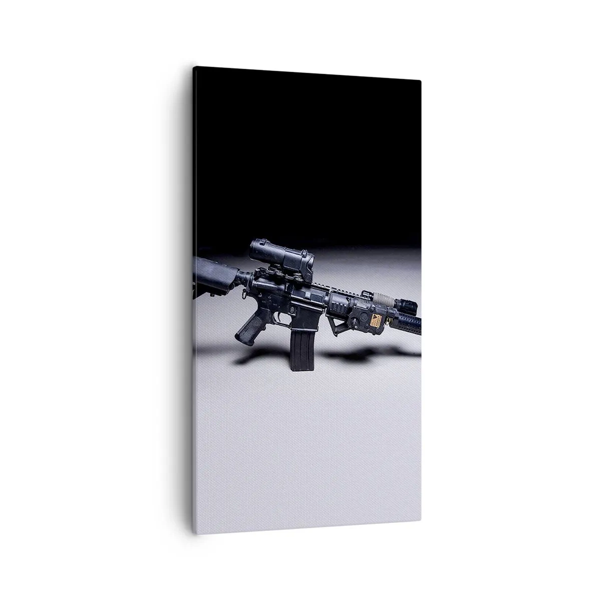 Lærredstryk - Billede på lærred - Den mørke ridder - 55x100 cm