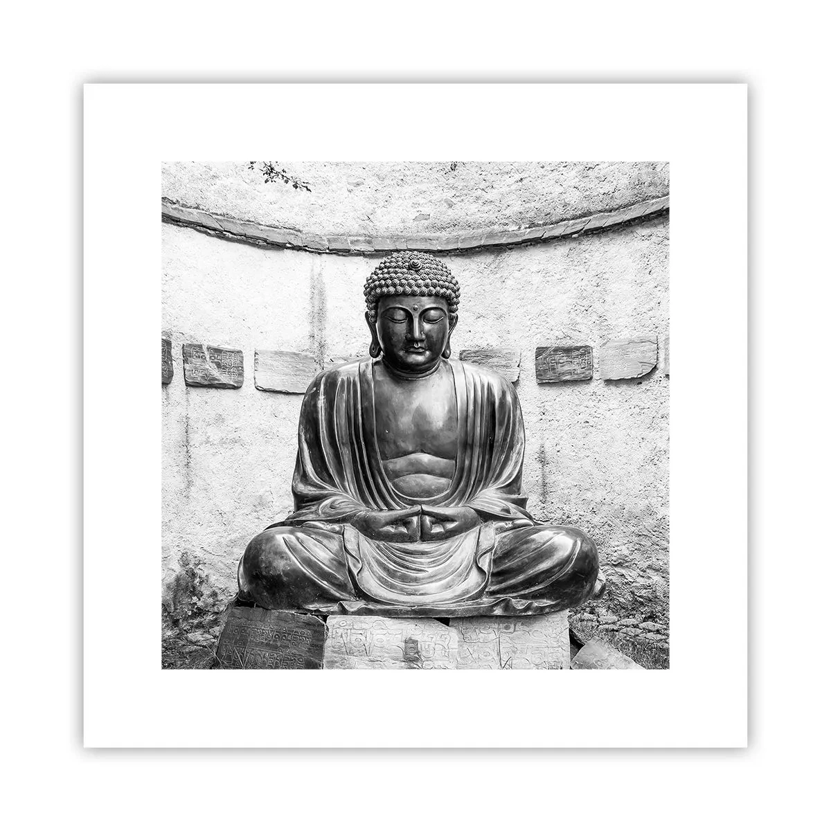 Plakat - Ved fredens kilde - 30x30 cm