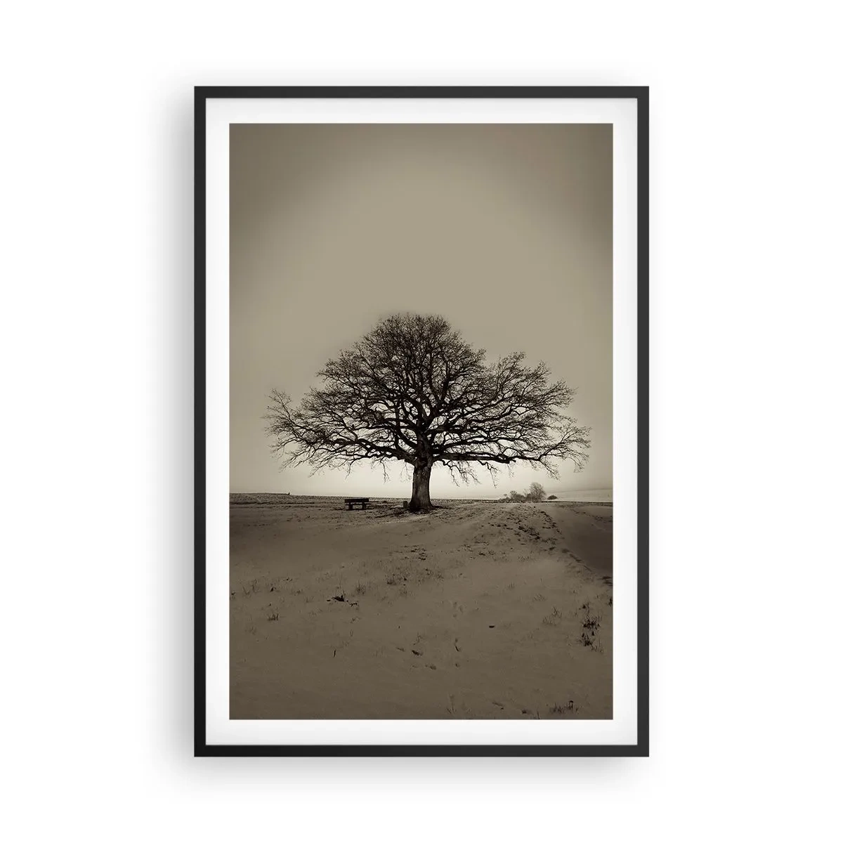 Plakat i sort ramme - Herfra og til evigheden - 61x91 cm