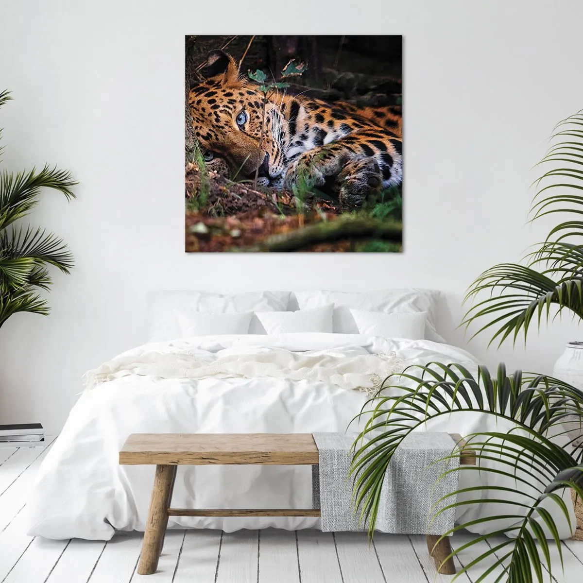 Lærredstryk - Billede på lærred - Stol på mig - 70x70 cm