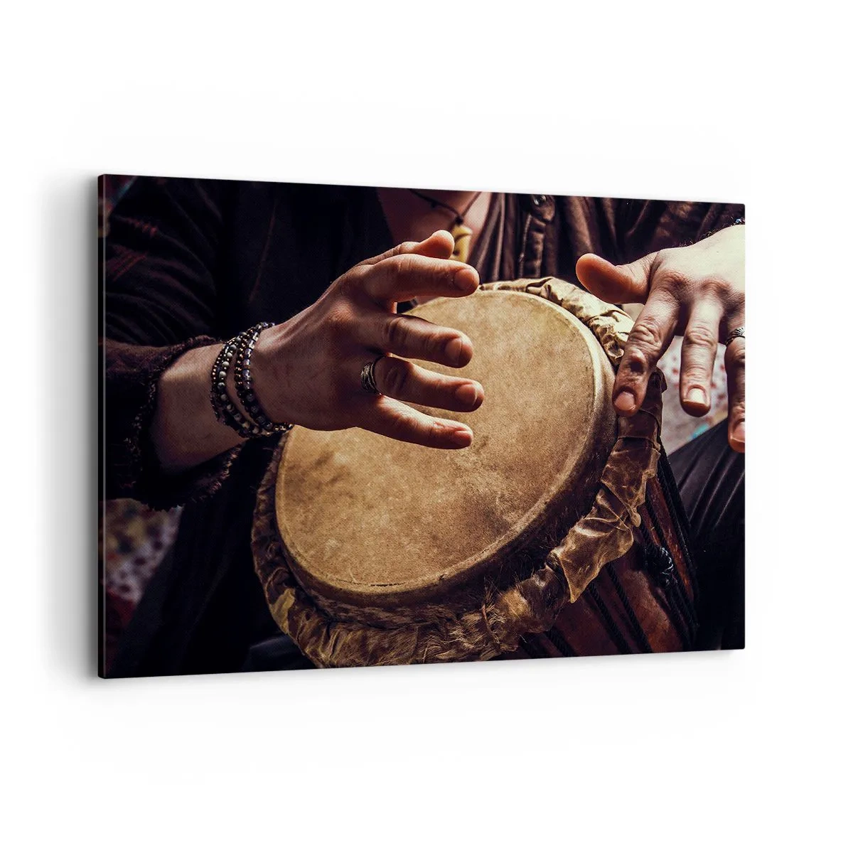 Lærredstryk - Billede på lærred - I hjertets rytme - 100x70 cm