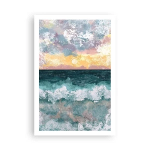 Plakat - Vand, lys, luft - 61x91 cm