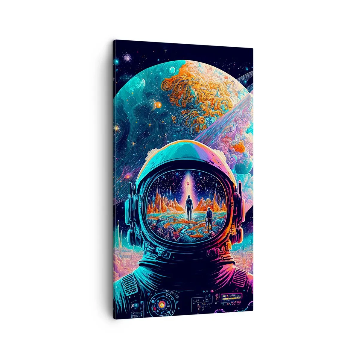 Lærredstryk - Billede på lærred - Filosoffer har aldrig drømt - 45x80 cm