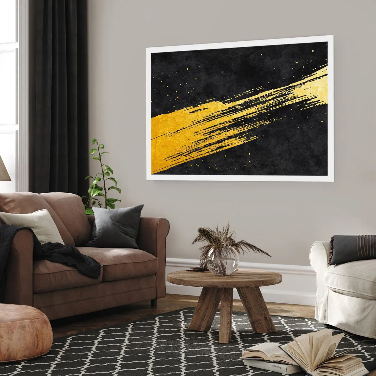 Plakat - Hop ind i hyperrummet - 70x50 cm