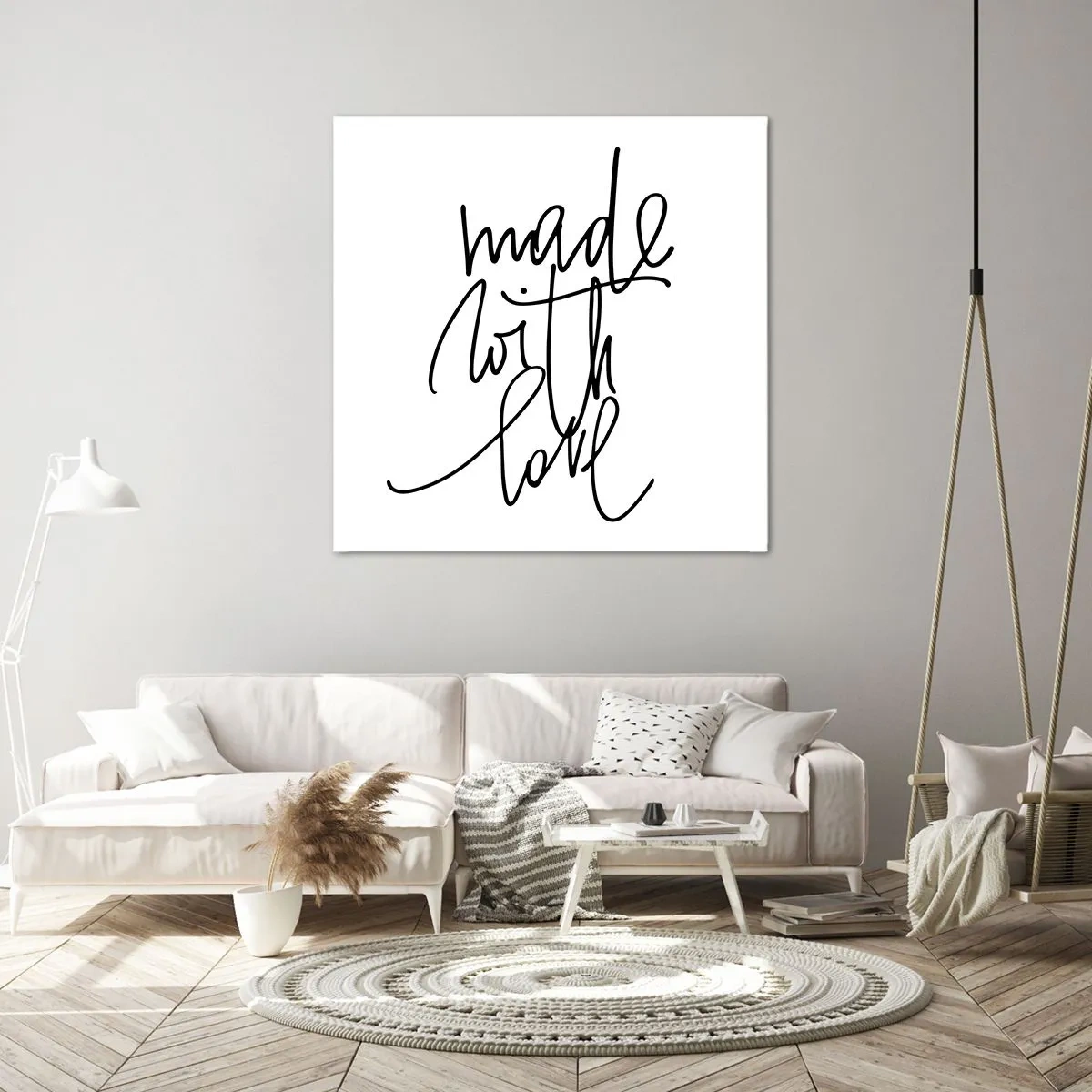 Lærredstryk - Billede på lærred - Det bedste mærke - 50x50 cm