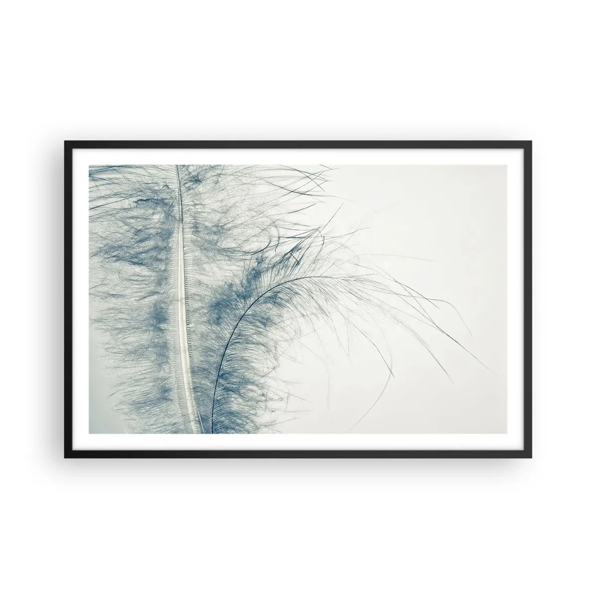 Plakat i sort ramme - Naturens hvisken - 91x61 cm