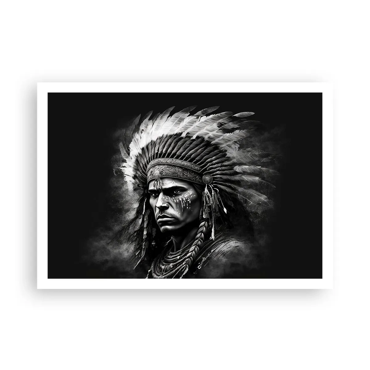 Plakat - Leder og kriger - 100x70 cm