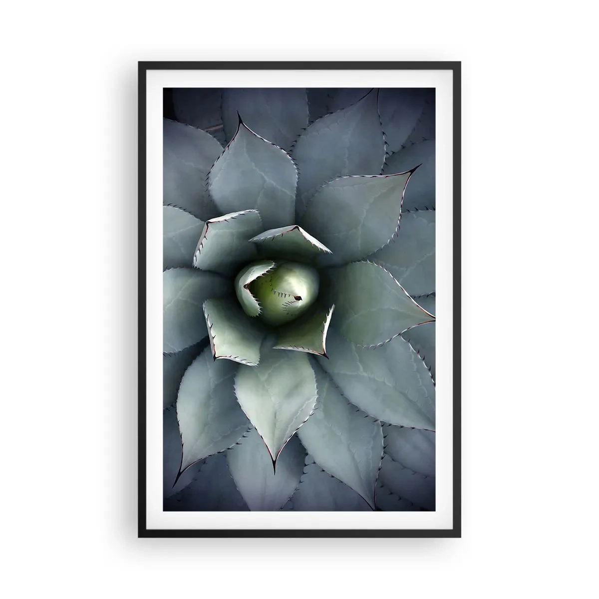 Plakat i sort ramme - Lokkemad og advarsler - 61x91 cm