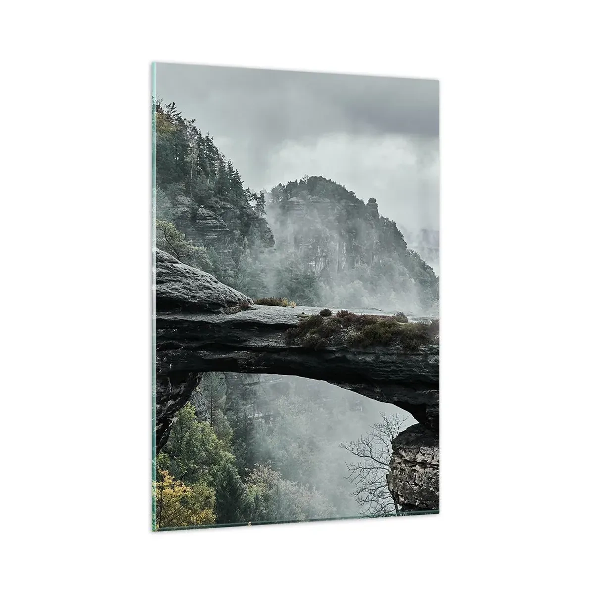 Billede på glas - Eventyret er ved at begynde - 80x120 cm