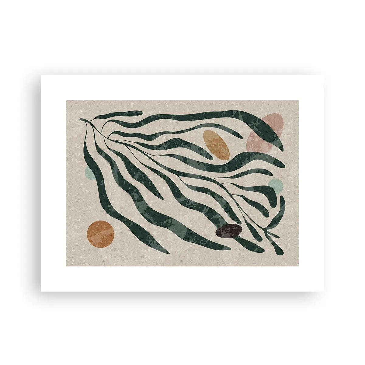 Plakat - Blandt det grønne - 40x30 cm