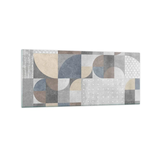 Billede på glas - Keramisk fantasi - 120x50 cm
