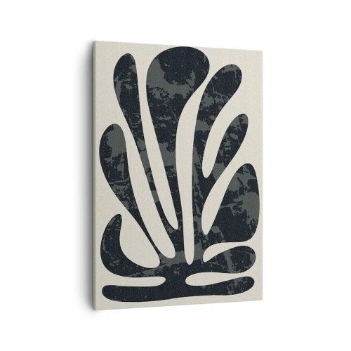 Lærredstryk - Billede på lærred - Abstraktion med flere fingre - 50x70 cm