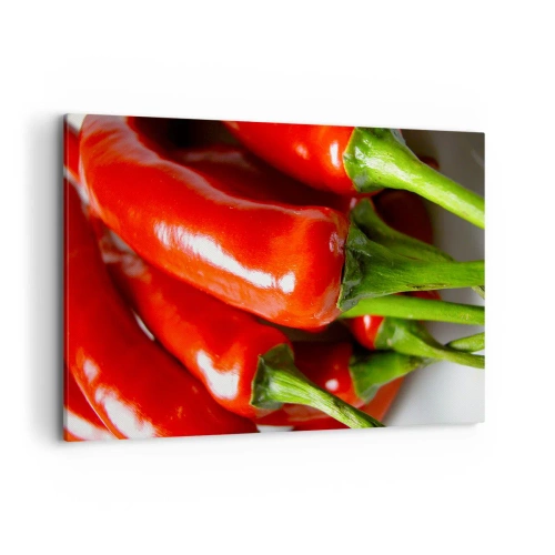 Lærredstryk - Billede på lærred - Saftig, skinnende, glat - 120x80 cm