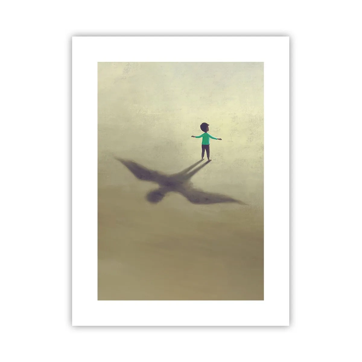 Plakat - Fremtidens helt - 30x40 cm