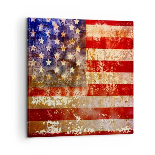 Lærredstryk - Billede på lærred - Herlighed går ikke bort - 60x60 cm