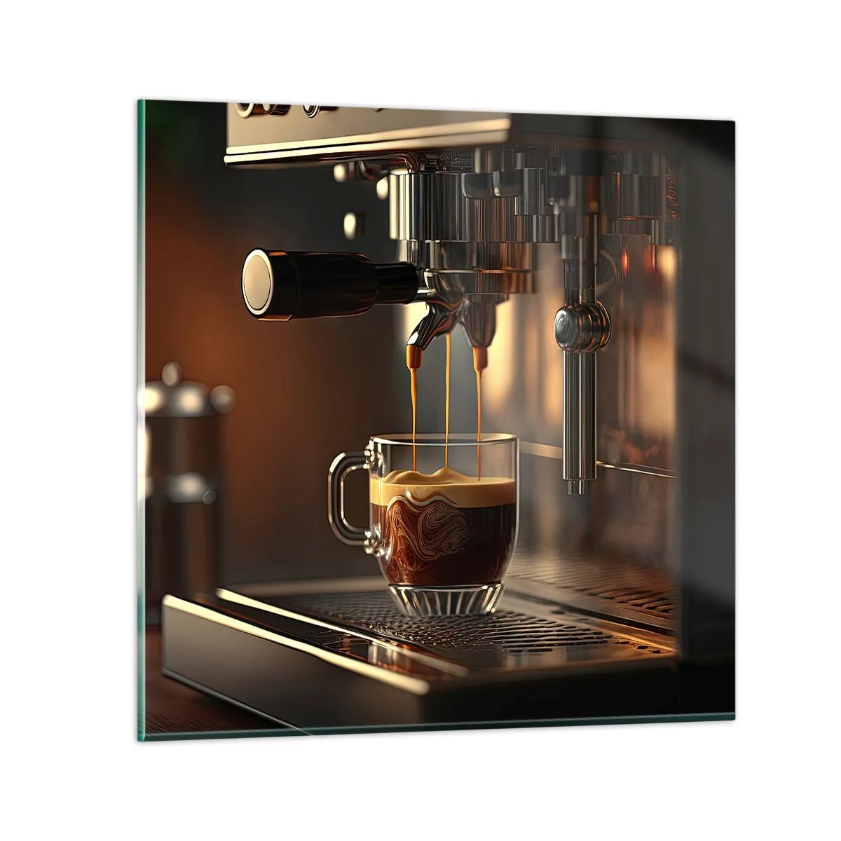 Billede på glas - En sensuel blanding - 40x40 cm