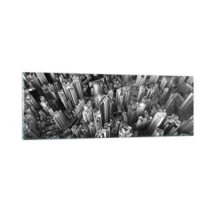 Billede på glas - Stadig højere og højere - 90x30 cm