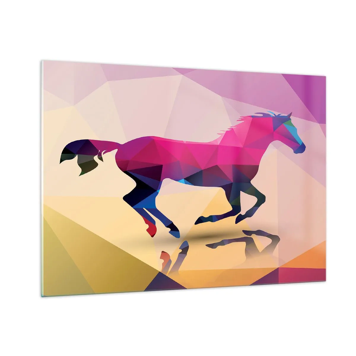 Billede på glas - Kubismen lever stadig - 100x70 cm