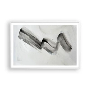 Plakat i hvid ramme - Bare for sjov - 91x61 cm