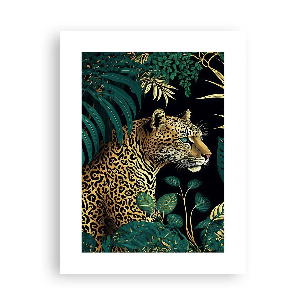 Plakat - Værten i junglen - 30x40 cm