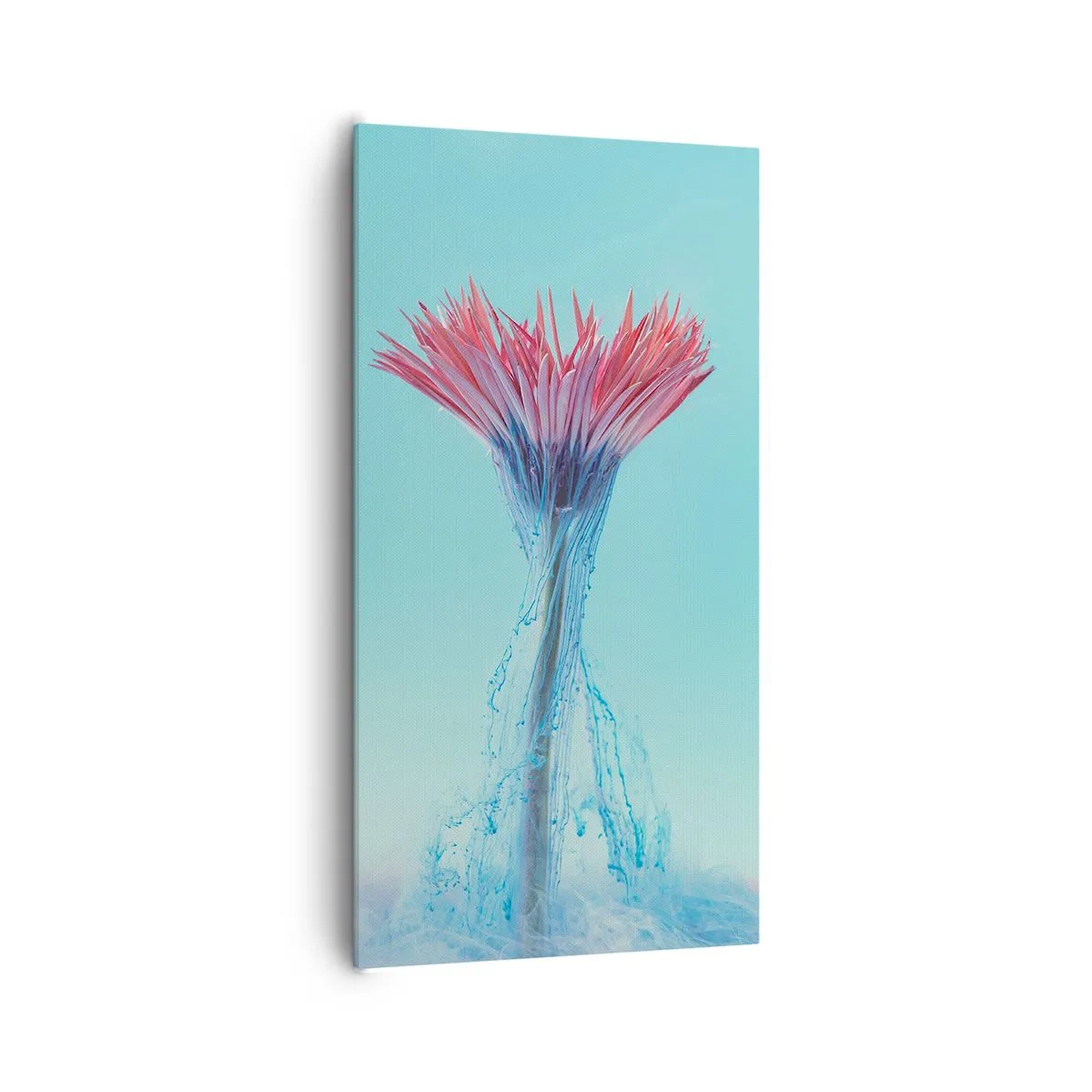 Lærredstryk - Billede på lærred - I en nærende omfavnelse - 65x120 cm