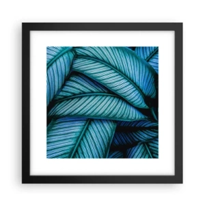 Plakat i sort ramme - Livslinjer - 30x30 cm