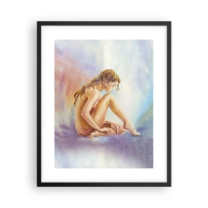 Plakat i sort ramme - Ungdomens handling - 40x50 cm