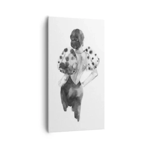 Lærredstryk - Billede på lærred - Den gik lige forbi - 55x100 cm