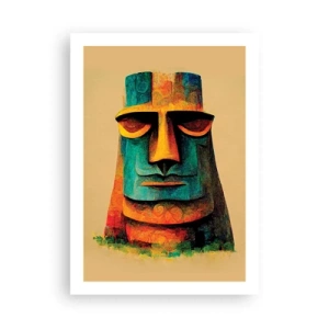 Plakat - Statuarisk, men alligevel sympatisk - 50x70 cm