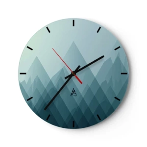 Vægur, Uret - Stor, større, størst - 40x40 cm