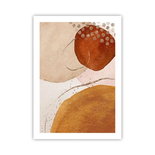 Plakat - Rundhed og bevægelse - 50x70 cm