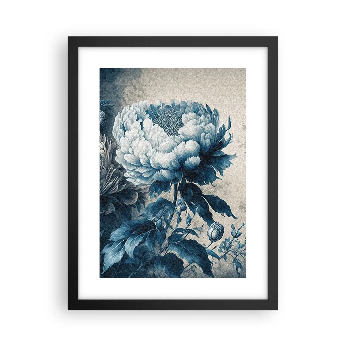 Plakat i sort ramme - Et godt matchet par - 30x40 cm