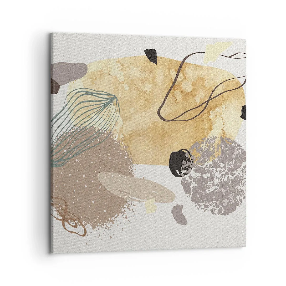 Lærredstryk - Billede på lærred - Anvendt plumkologi - 60x60 cm