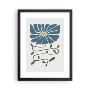 Plakat i sort ramme - Fra kvist til blomst - 30x40 cm