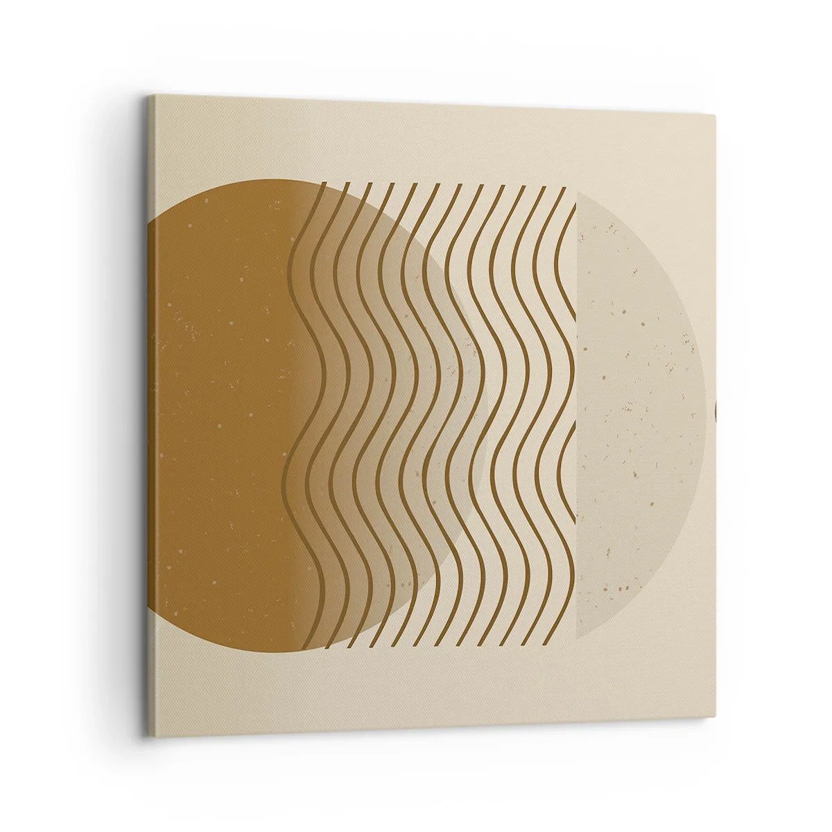 Lærredstryk - Billede på lærred - Om geometriske figurers oprindelse - 60x60 cm