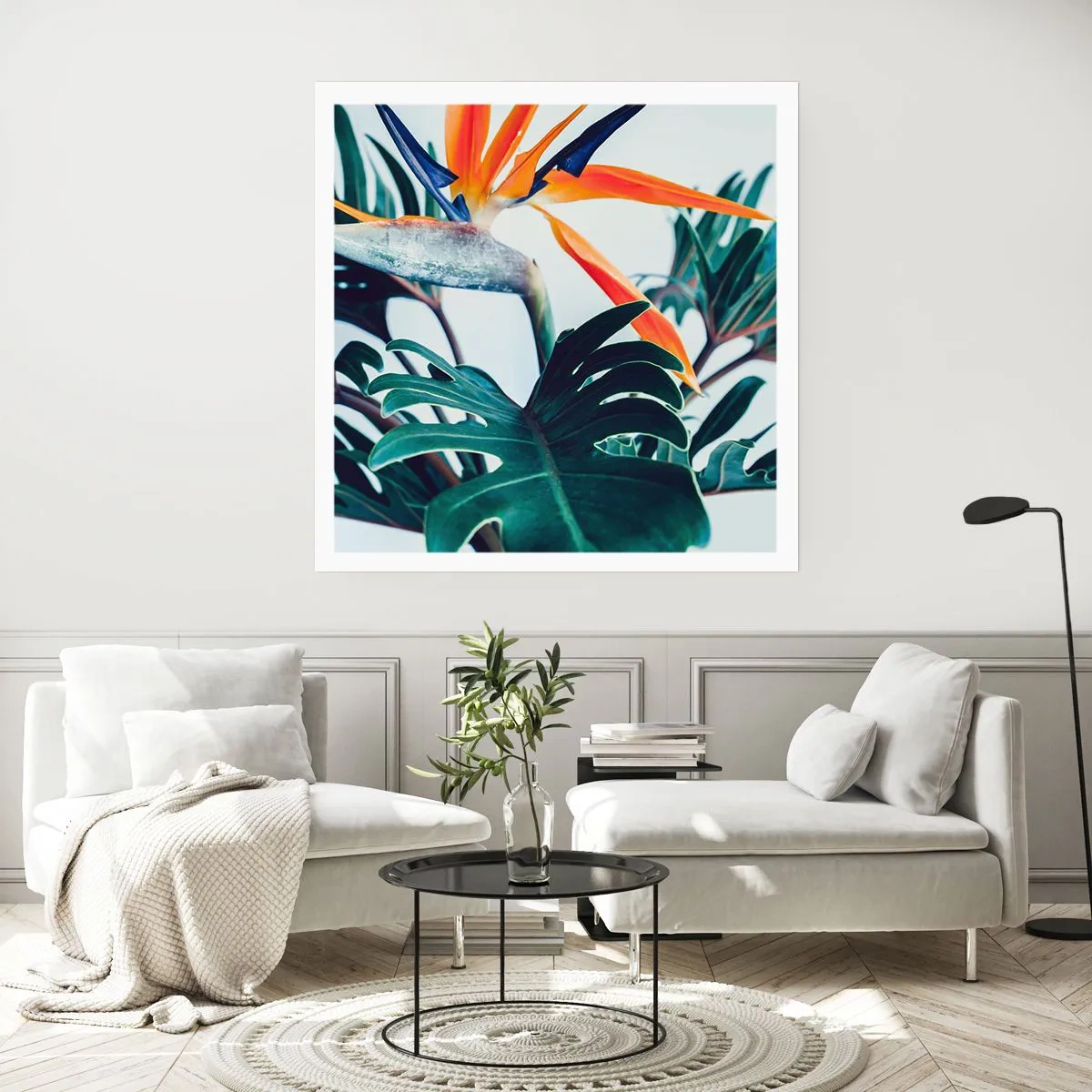Plakat - Fuglebur - 40x40 cm