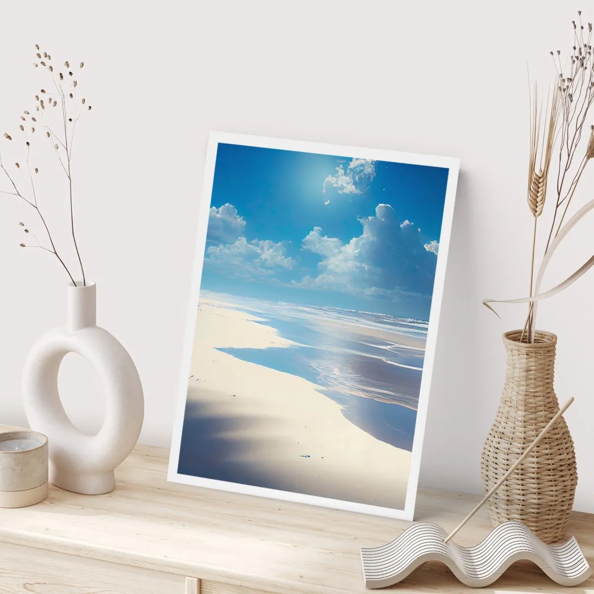 Plakat - Ferie i paradis - 30x40 cm