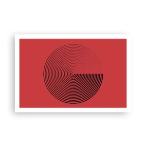Plakat - Cirkulær bevægelse - 91x61 cm