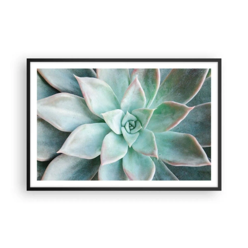 Plakat i sort ramme - Hjertet af ørkenen - 91x61 cm