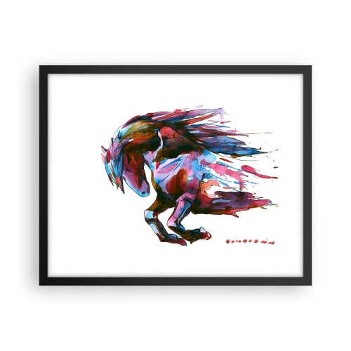 Plakat i sort ramme - I henrykkelse - 50x40 cm